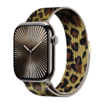 Металічний ремінець Milanese Loop Apple Watch (42/44/45/46/49mm, Leopard)