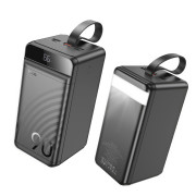 PowerBank Hoco J123D Element 22.5W+PD20W with digital display (90000 mAh) - Black